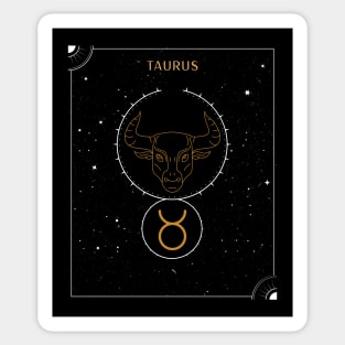 Taurus | Astrology Zodiac Sign Design Sticker